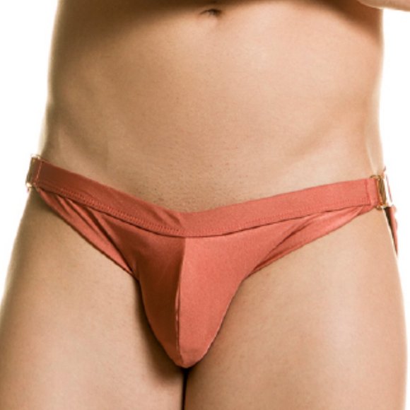 GIGO RUSH BROWN SWIM BRIEF - Picture 1 of 5